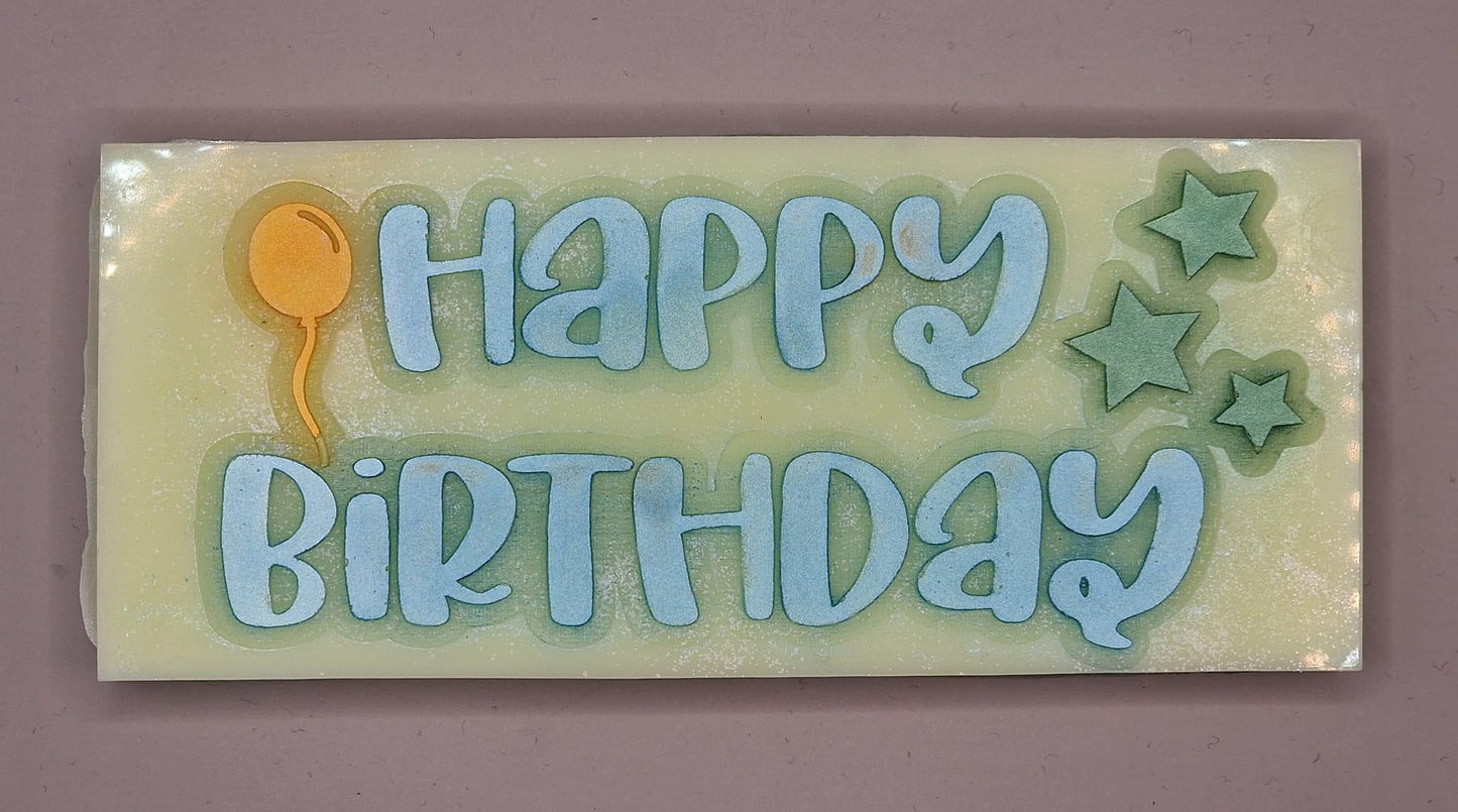Happy Birthday Large Bar