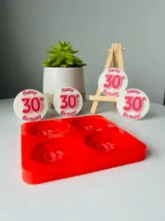Happy 30th Birthday Topper Discs