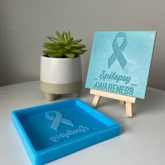 Epilepsy Awareness Mini Slab