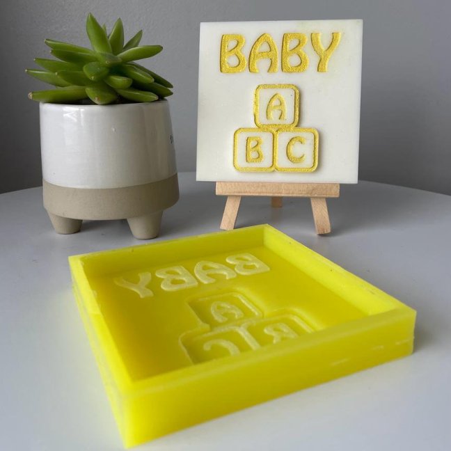 Baby Blocks Topper Mini Slab