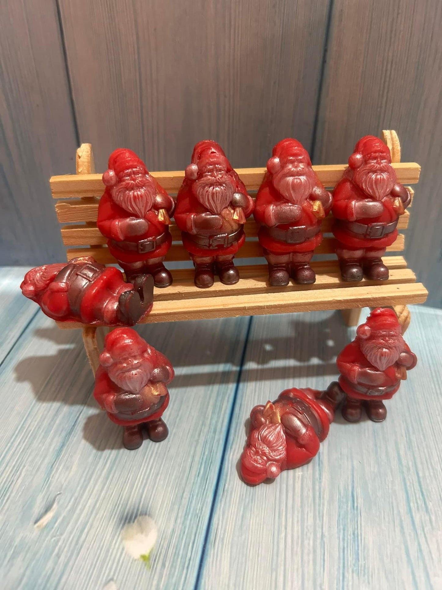 3d Santa Shapes
