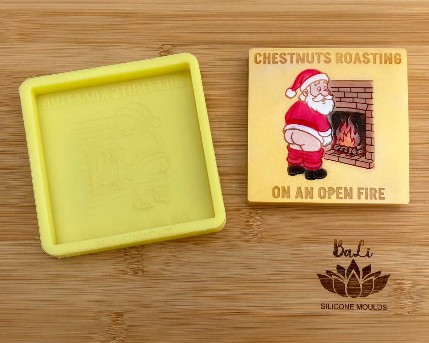 Chestnuts Roasting On An Open Fire Mini Slab