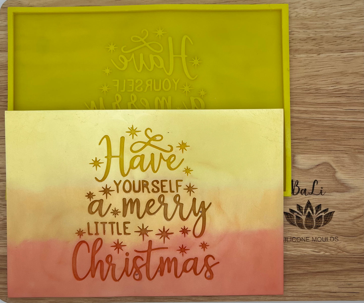 Have Yourself A Merry Little Christmas Slab