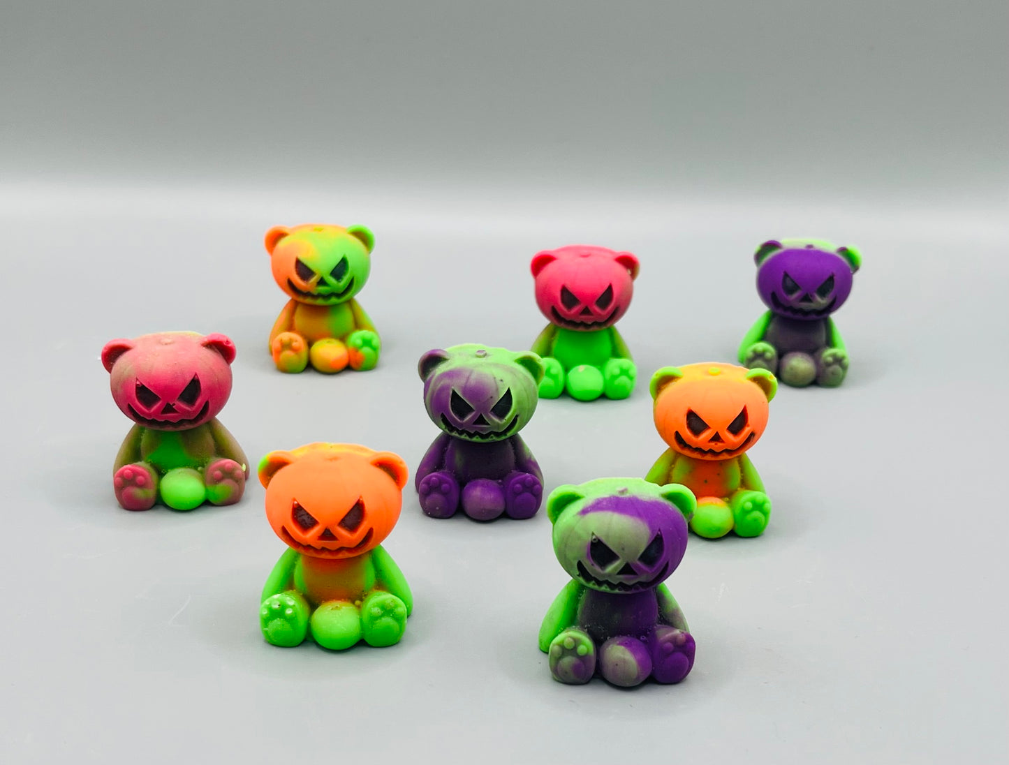 3D Pumpkin Bears