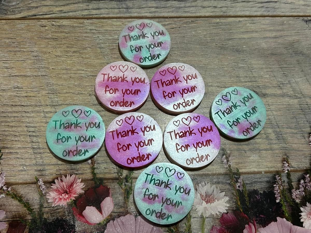 Thank You For Your Order Discs