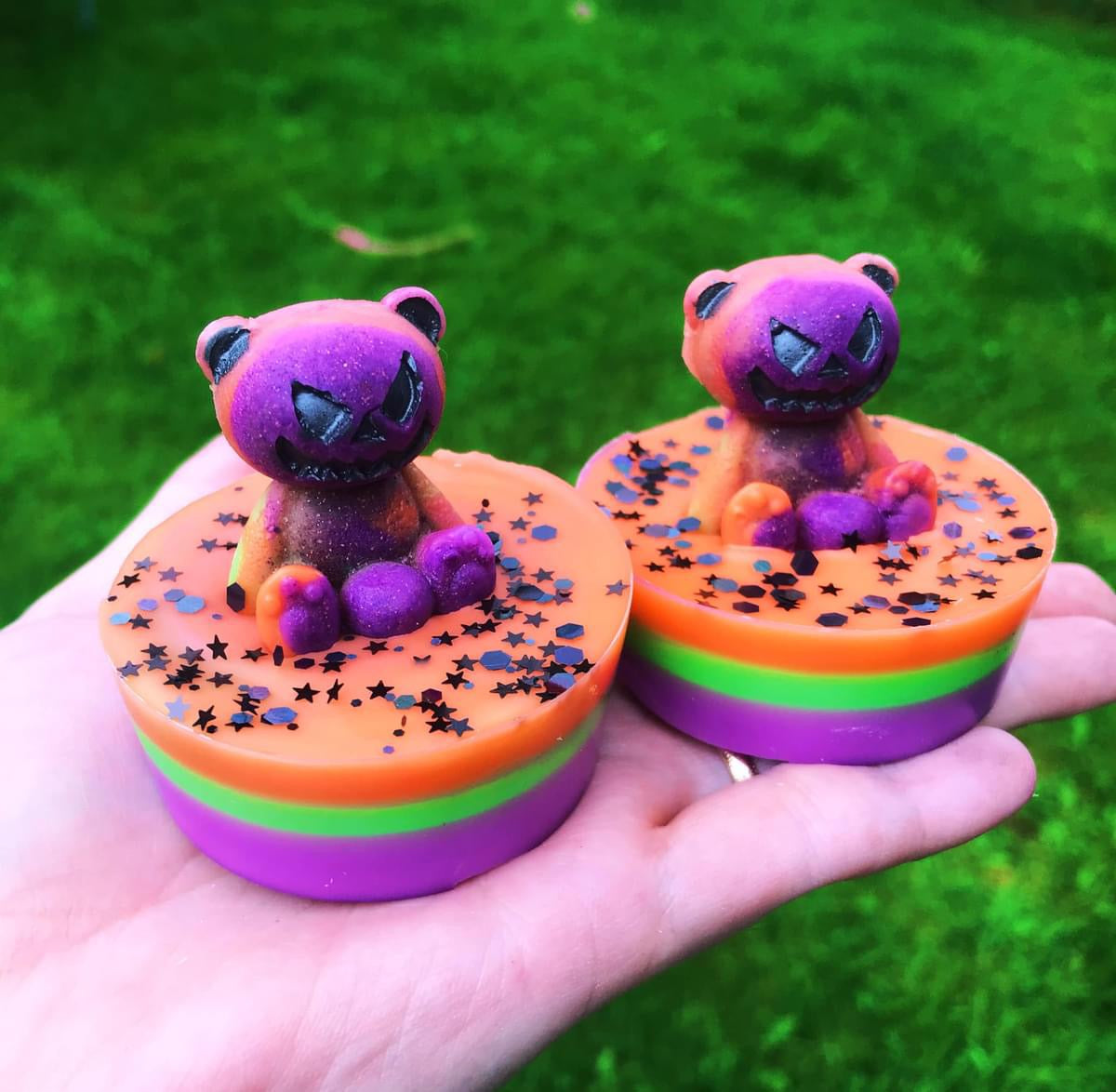 3D Pumpkin Bears