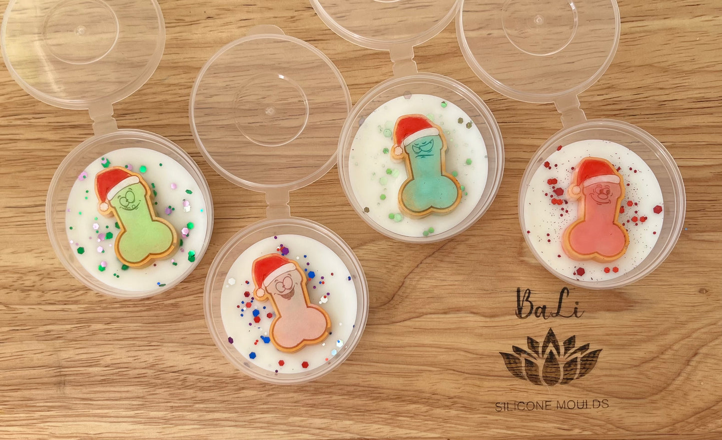 Festive HAP-PENIS Crew Toppers