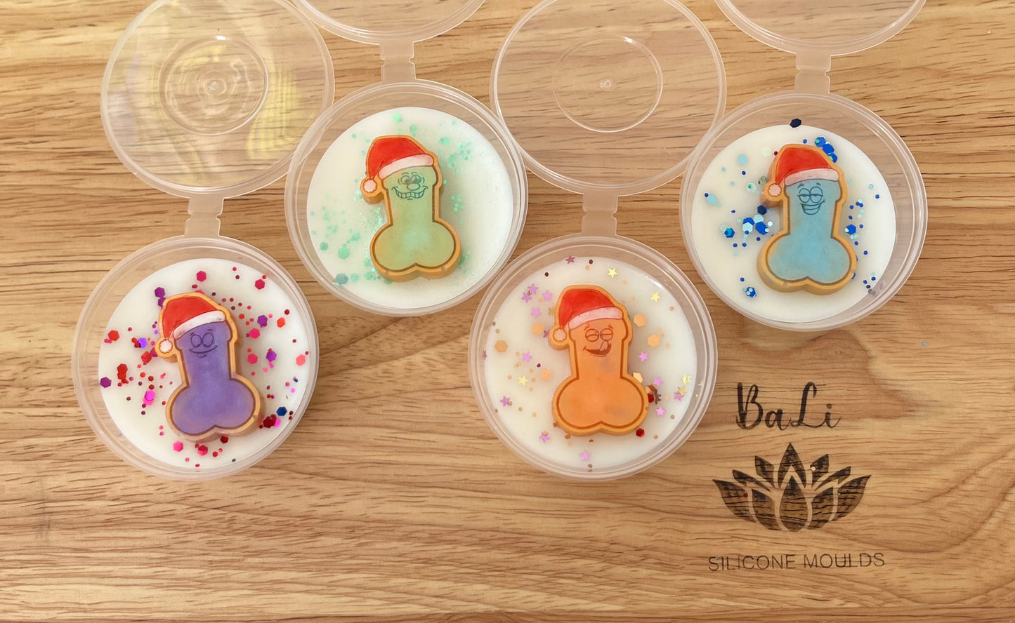 Festive HAP-PENIS Crew Toppers