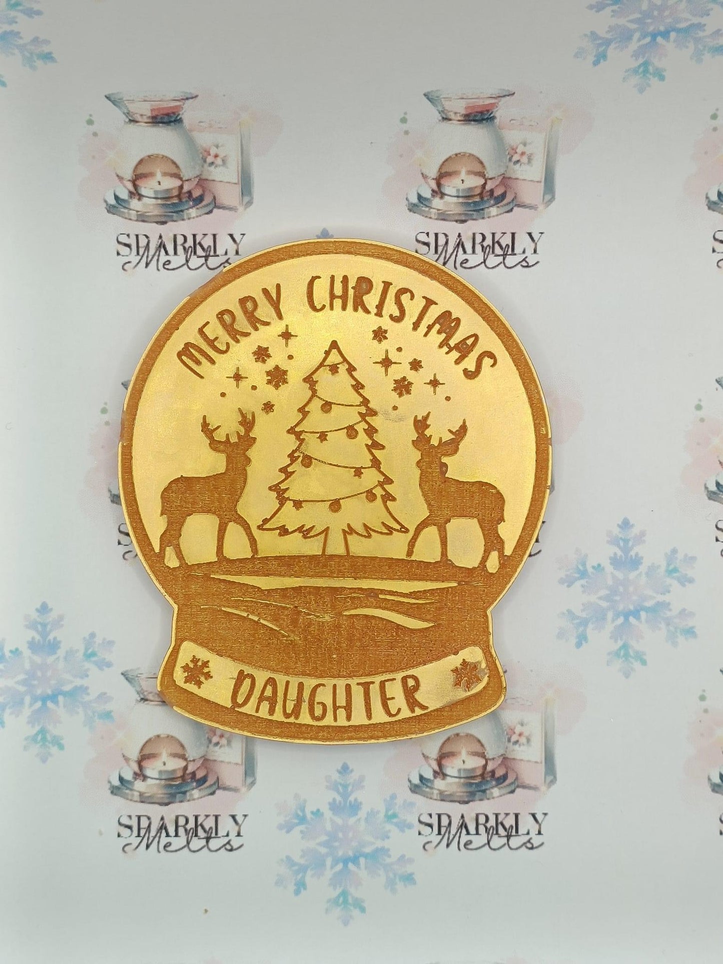 Daughter Merry Christmas Snowglobe
