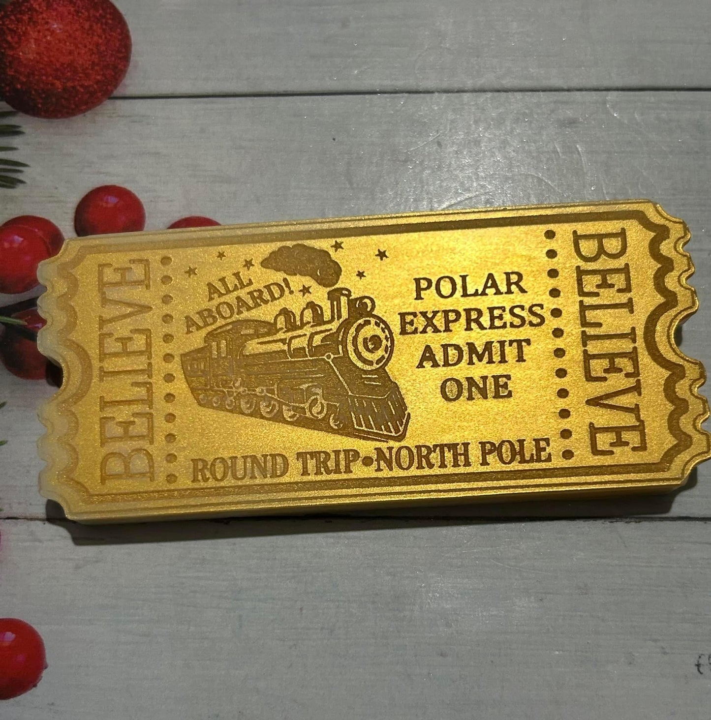 All aboard the polar express bar