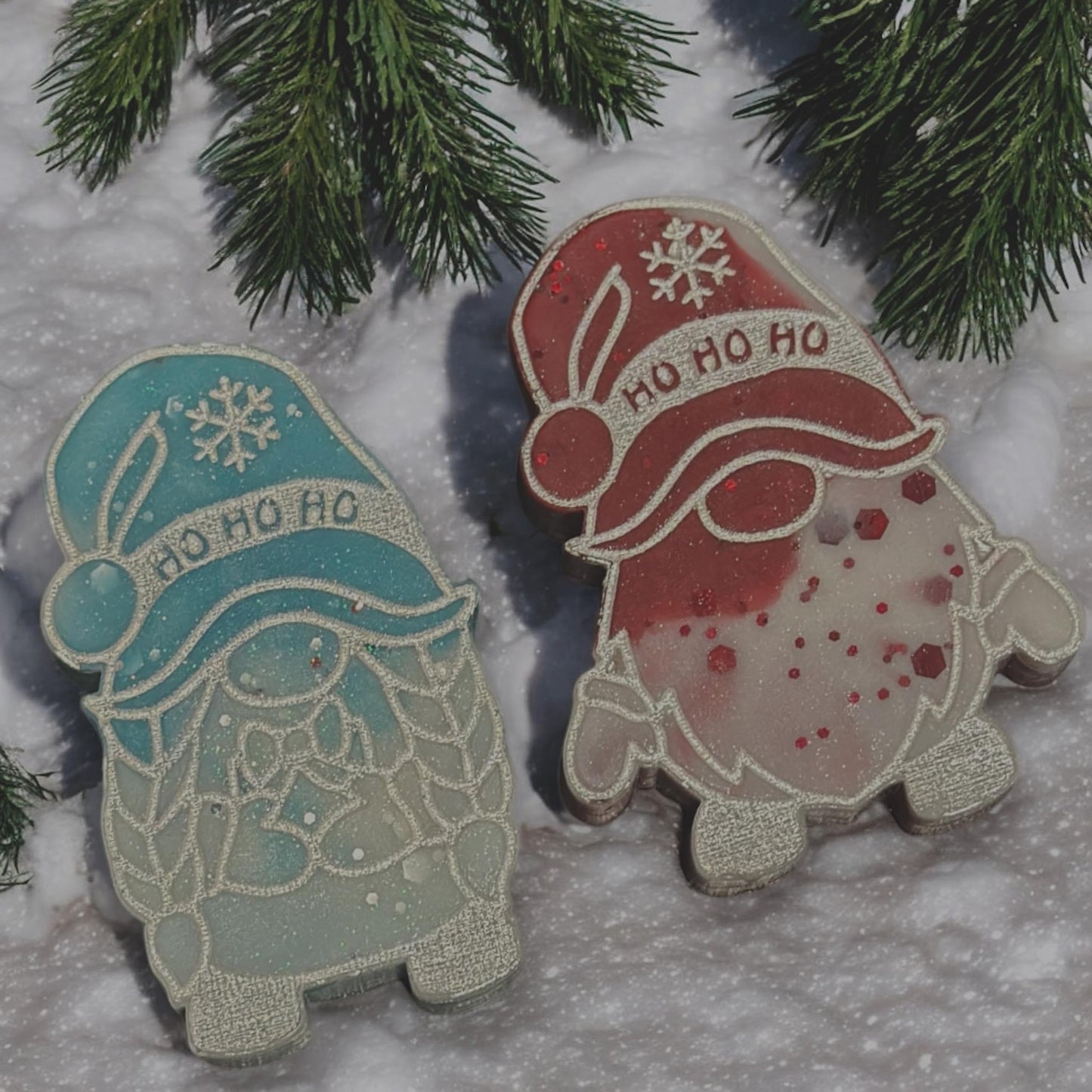 Mr & Mrs gonk Christmas shapes