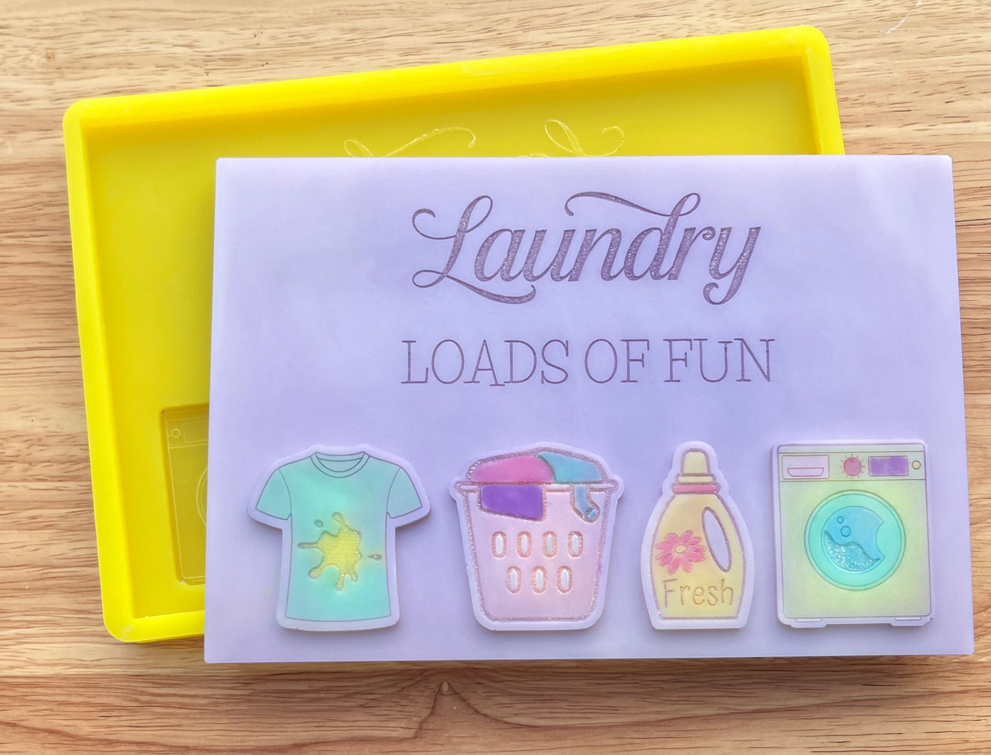 Laundry Loads Of Fun Topper Slab