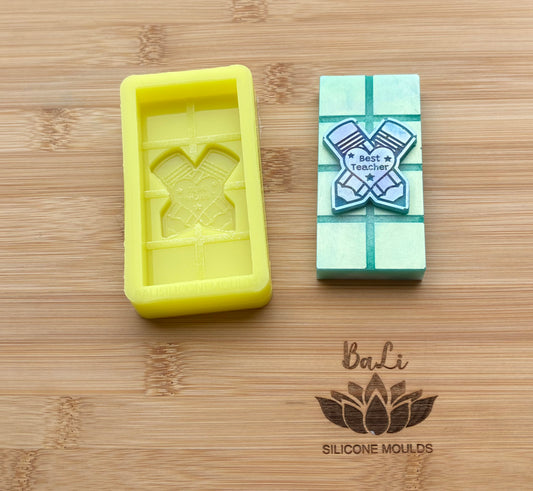 Best Teacher Pencil Mini Bar