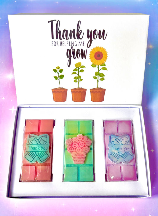 Thank You For Helping Me Grown Trio Mini Bar Box