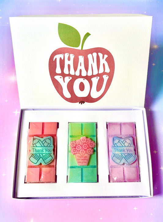 Thank You Apple Trio Mini Bar Box