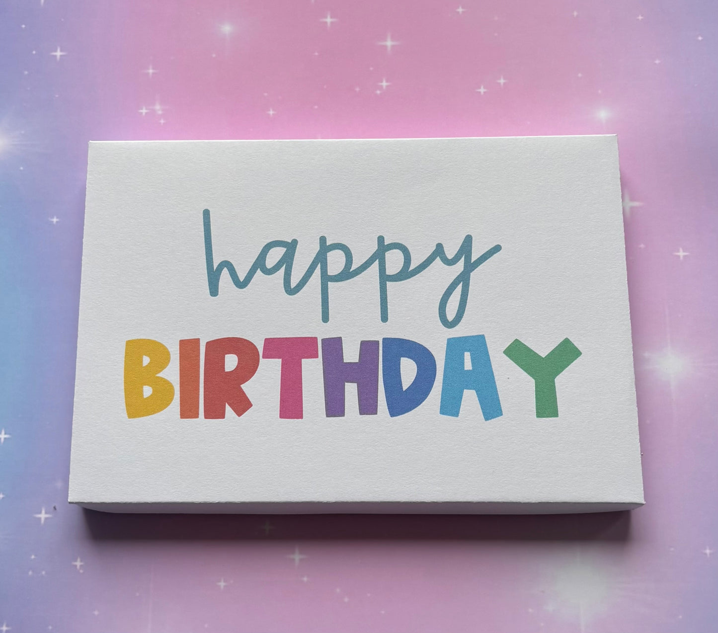 Happy Birthday Trio Mini Bar Box