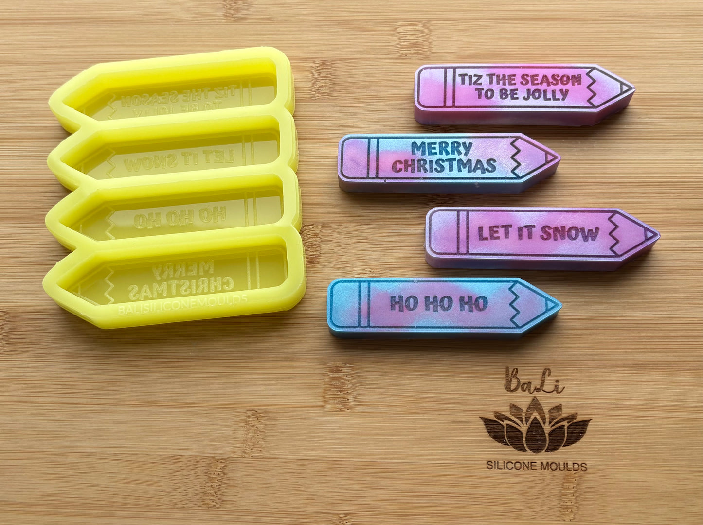 Christmas Teacher Pencil Set