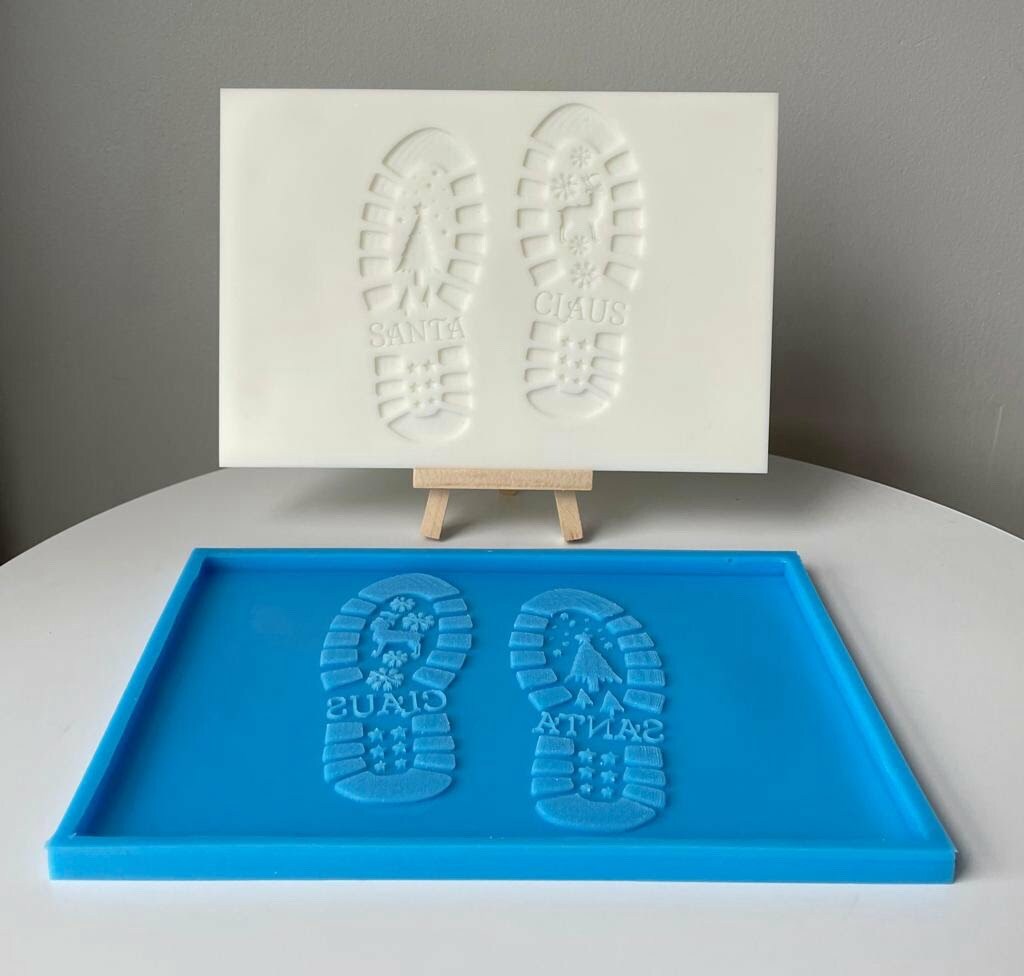 Santa Feet Slab