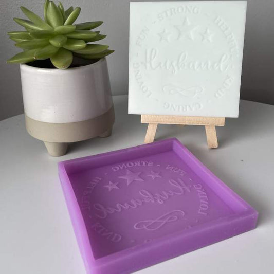 Husband Words Mini Slab