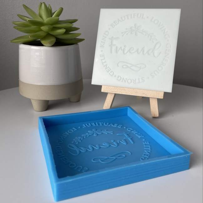 OOPS Friend Words Mini Slab