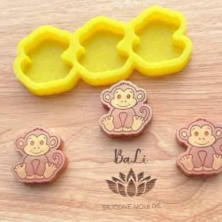 Monkey shapes trio
