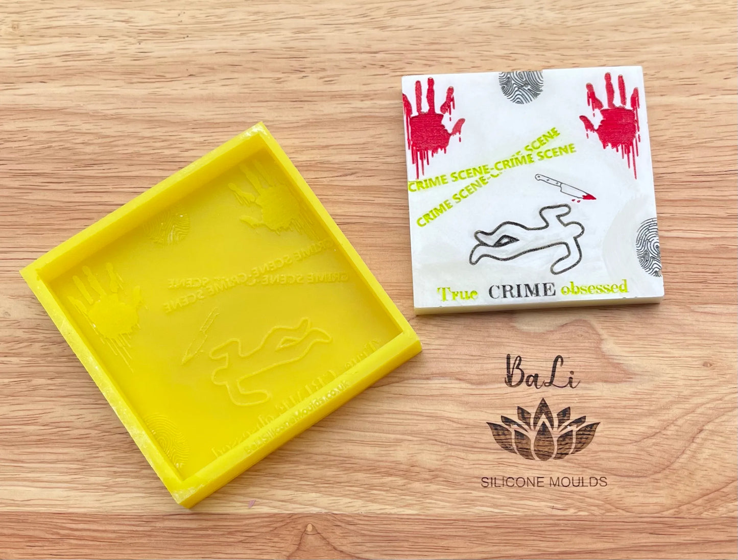 Crime scene mini slab