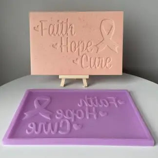 Faith Hope Cure Slab
