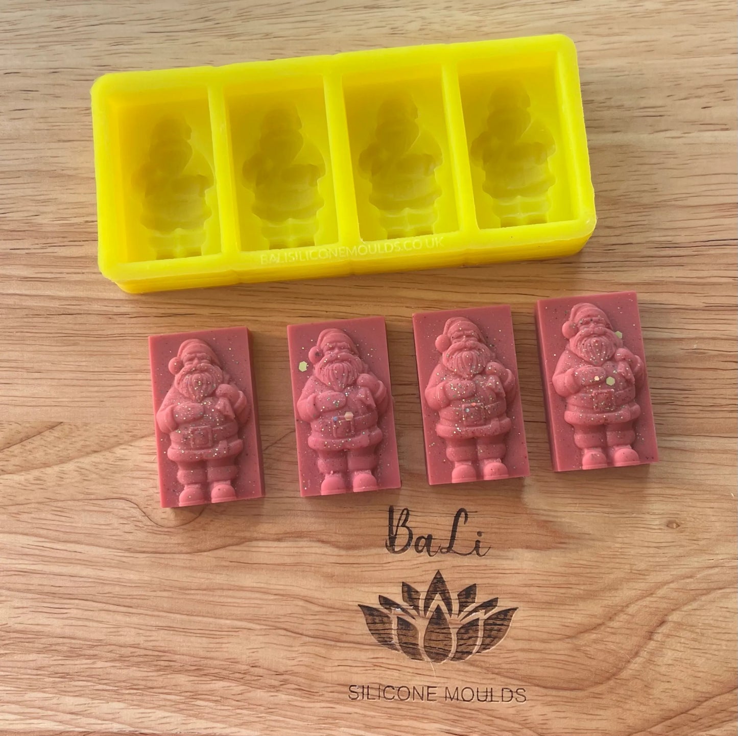 3d Santa Blocks