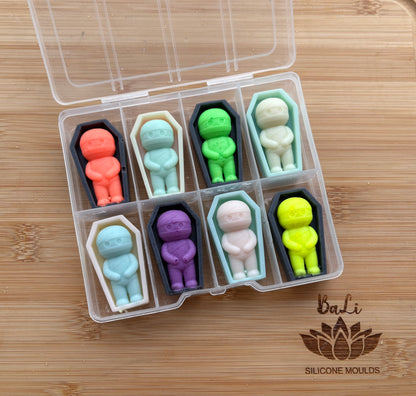 3D Coffin Mummy Set ( Block Size )