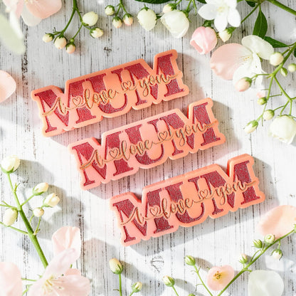 I Love You Mum Bar Trio