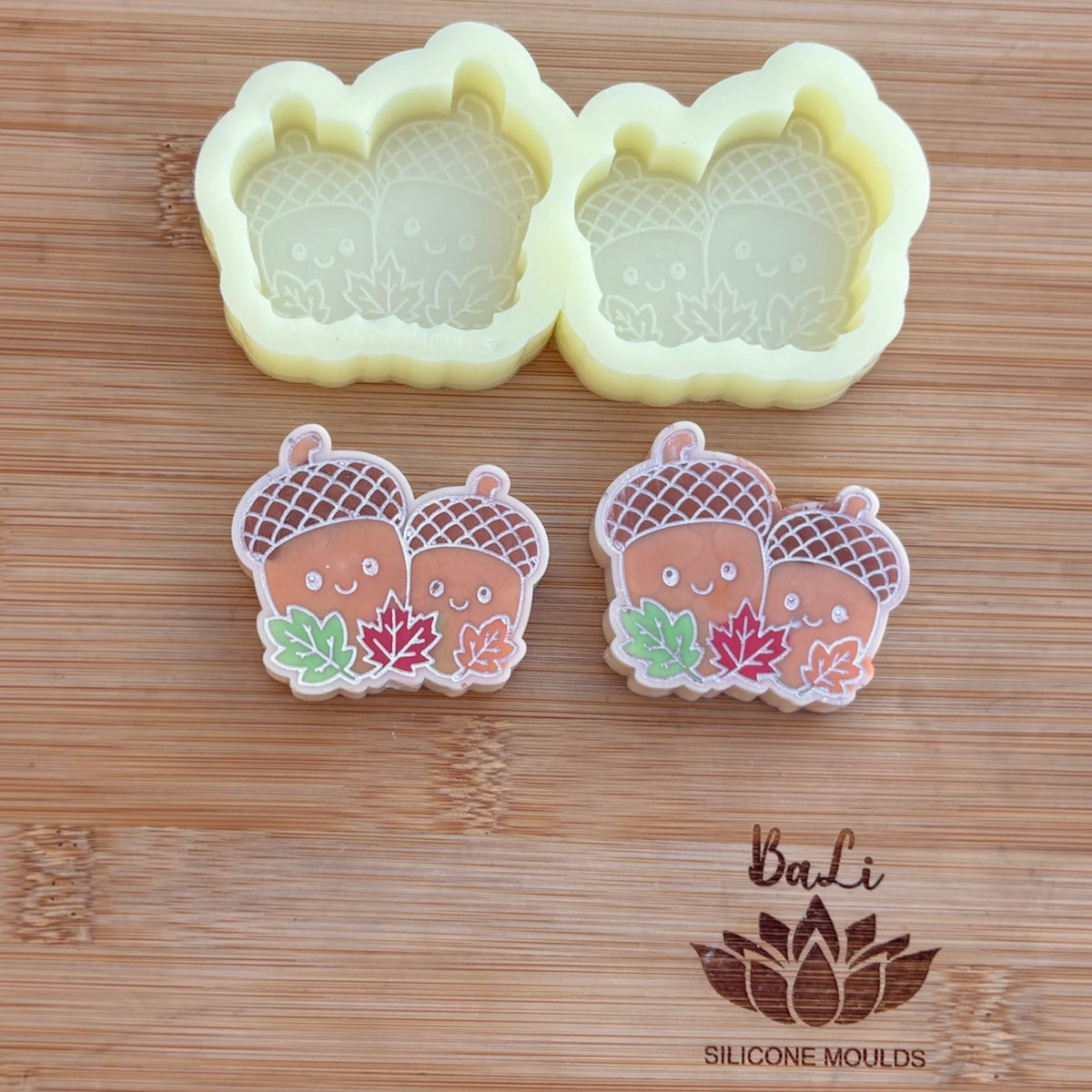 Autumn Acorn Buddies Duo