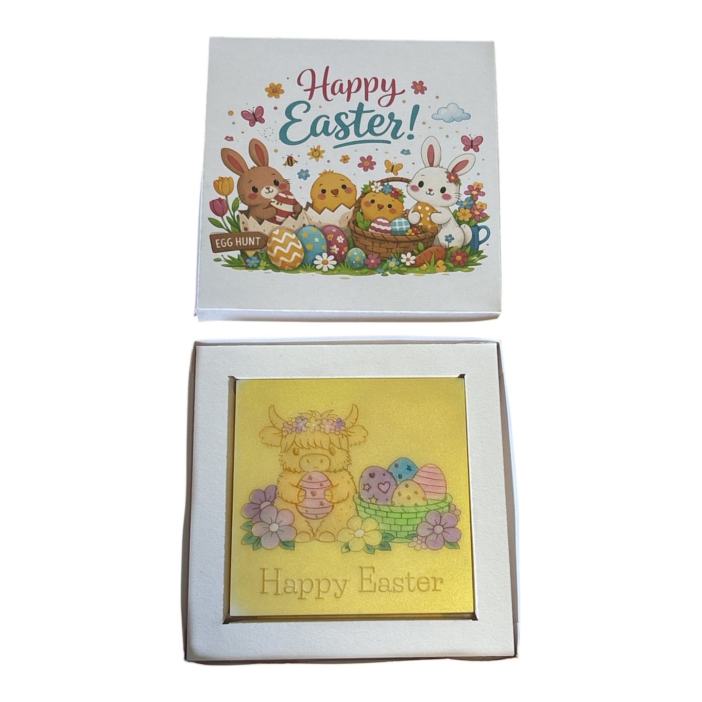 Happy Easter Egg Hunt Mini Slab Box