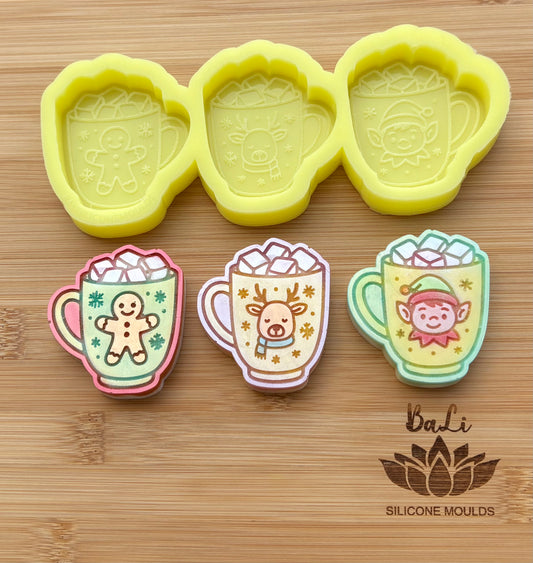 Christmas Character Cups Trio