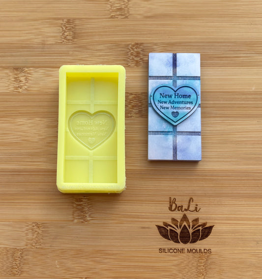 New Home Heart Quote Mini Bar