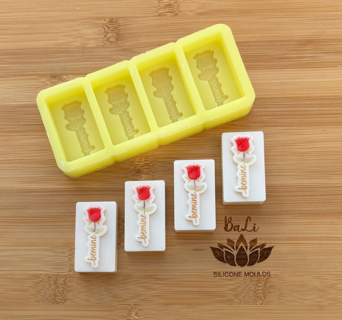 Be Mine Rose Blocks
