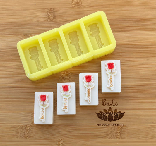 Be Mine Rose Blocks