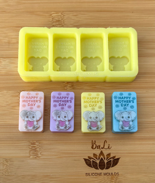 Happy Mother’s Day Elephant Blocks