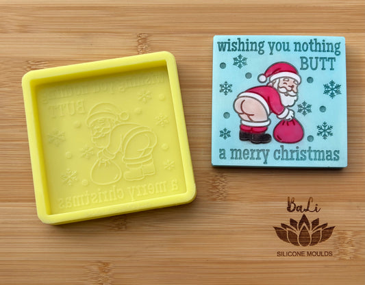 Wishing You Nothing BUTT A Merry Christmas Mini Slab