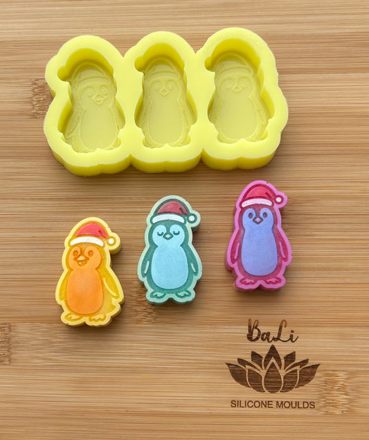Christmas Penguin Trio