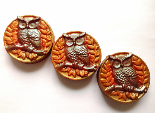 3D Owl Trio