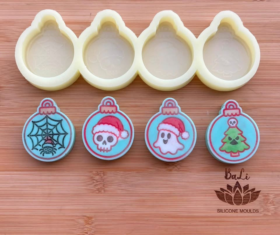 OOPS Haunted Holiday Bauble Set