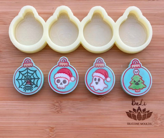 OOPS Haunted Holiday Bauble Set