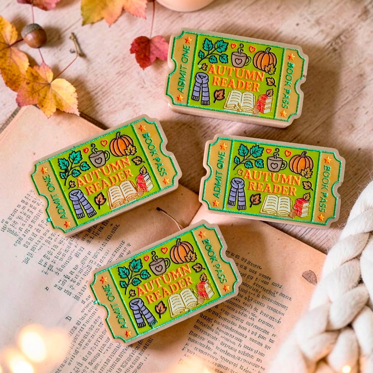 Autumn Reader Book Pass Duo