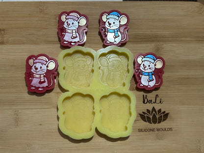 Mr & Mrs Christmas Mice