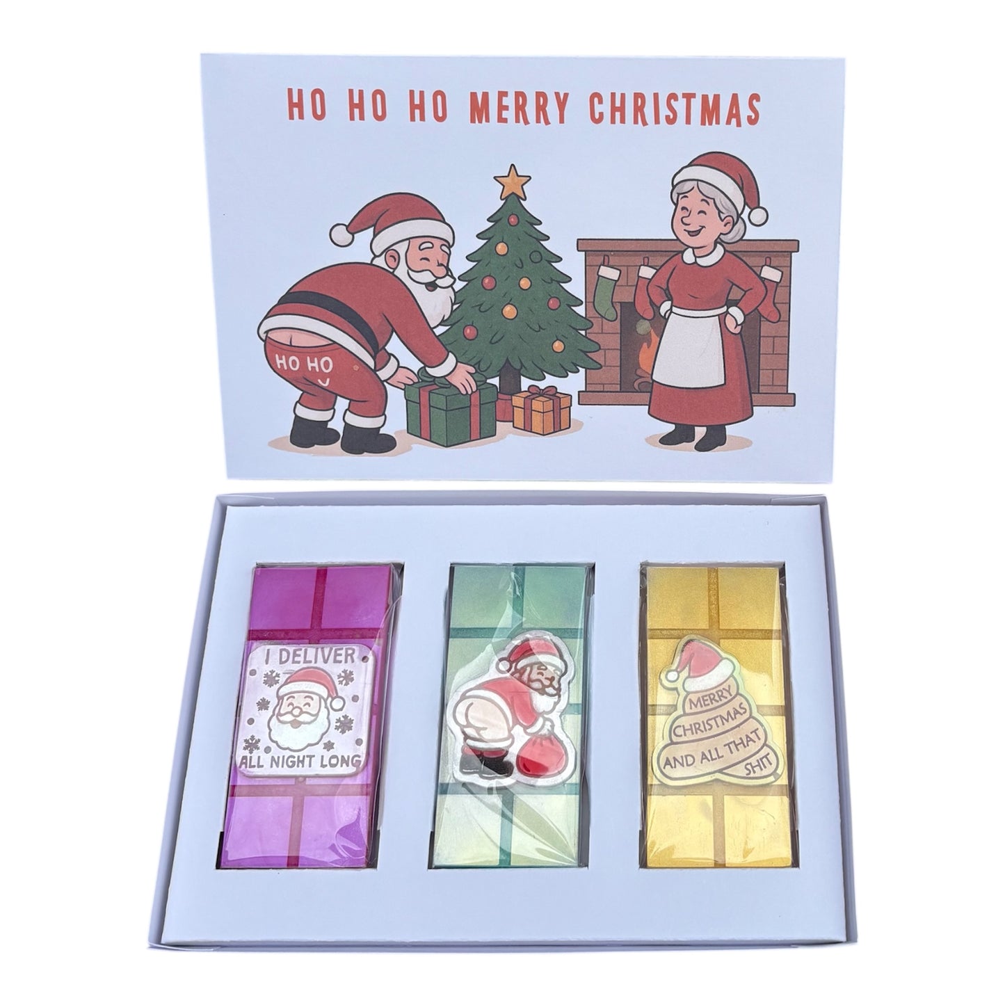 HO HO Santa’s Crack Trio Mini Bar Box