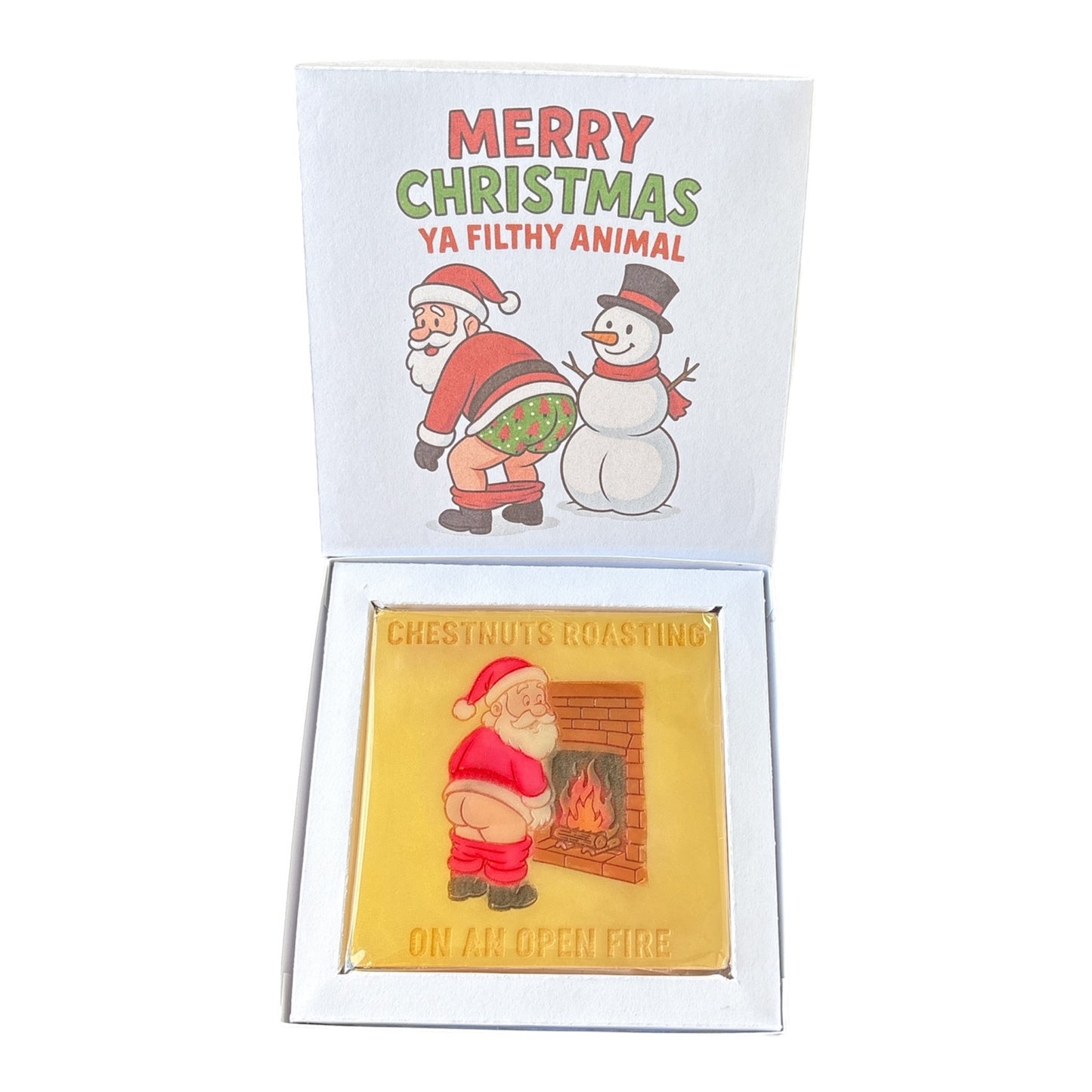 Merry Christmas Ya Filthy Animal Mini Slab Box