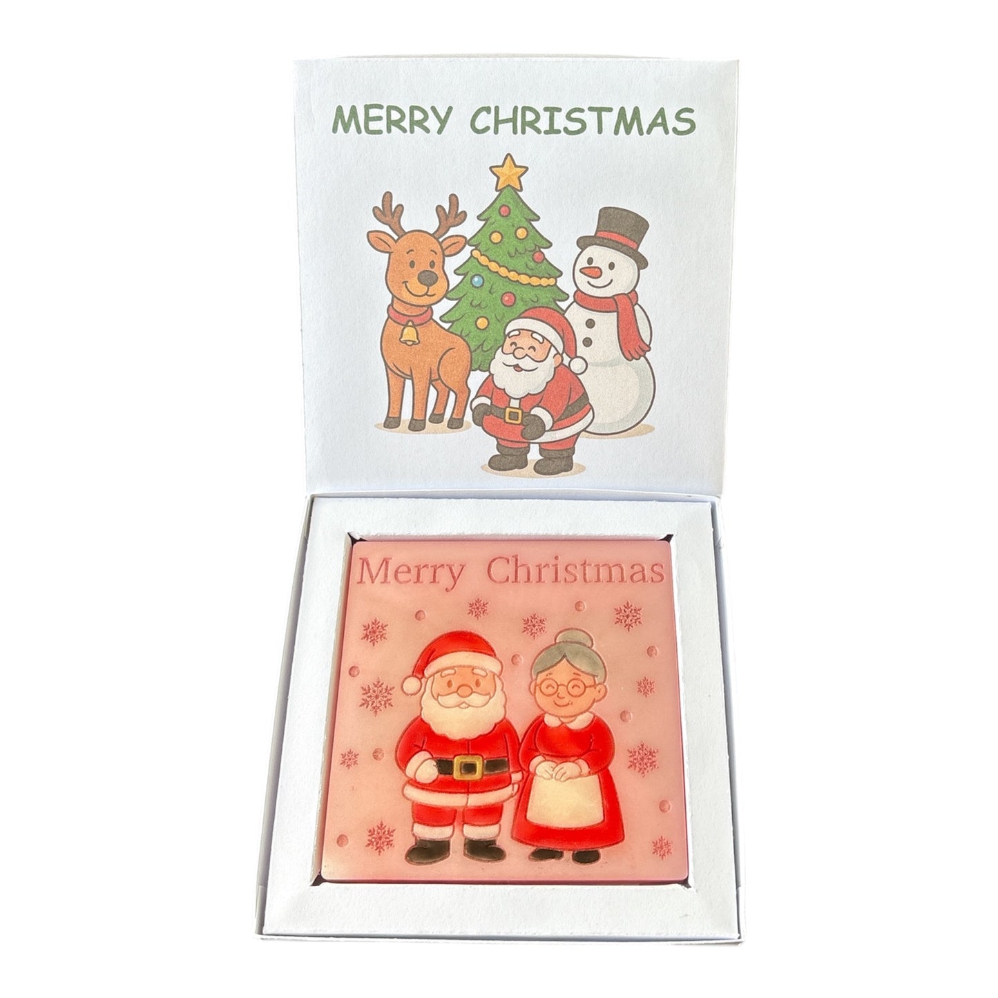 Merry Christmas Santa & Feiends Mini Slab Box