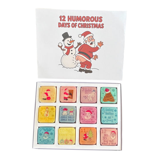 12 Humorous Days Of Christmas Snowball Fight Advent Box