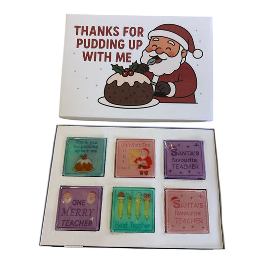 Thanks For Pudding Up With Me 6 Section Box