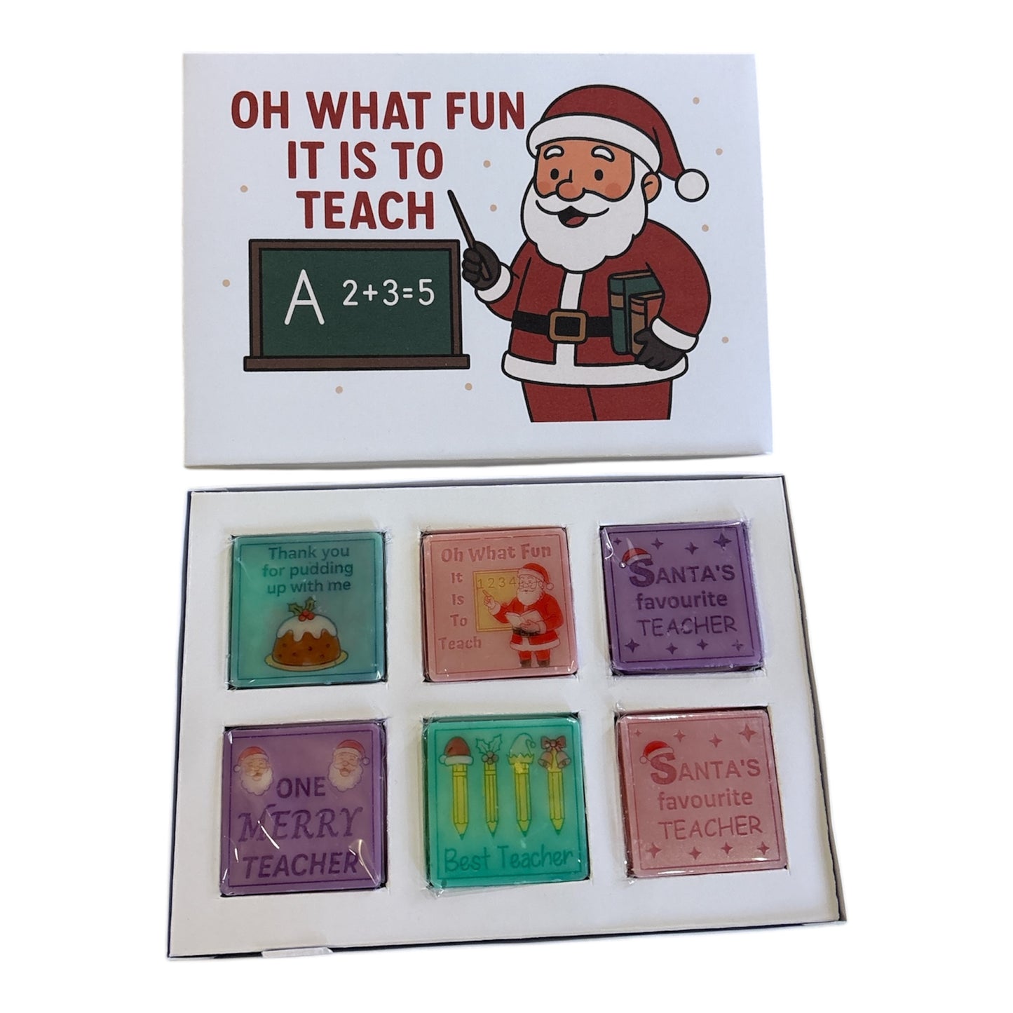 Oh What Fun It Is To Teach 6 Section Box